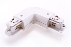 Ivela Eckverbinder 3-Phasen-Schiene Quadro weiß